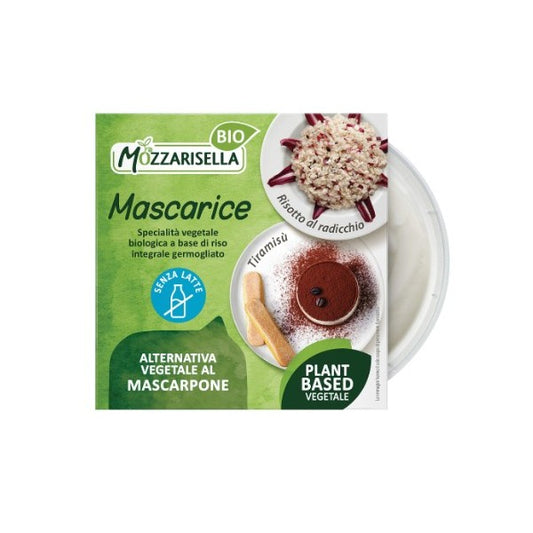 Mascarice crema di riso bio 250 gr Mozzarisella