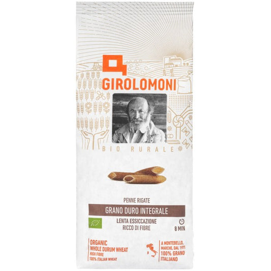 Penne rigate semola integrale di grano duro 500 gr Bio Girolomoni