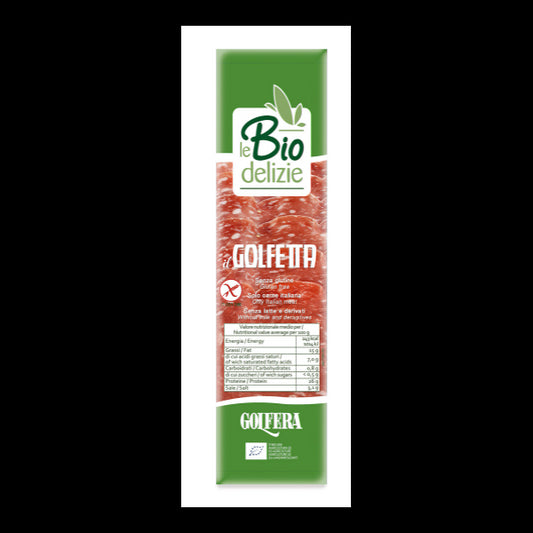 Salame golfetta preaffettato bio 80 gr