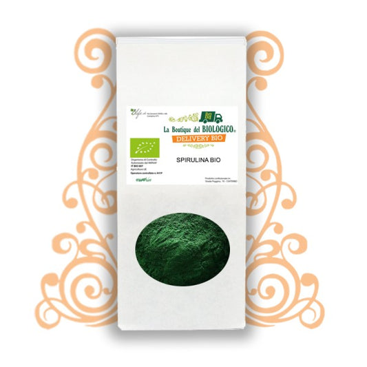 Spirulina in polvere bio 500 gr