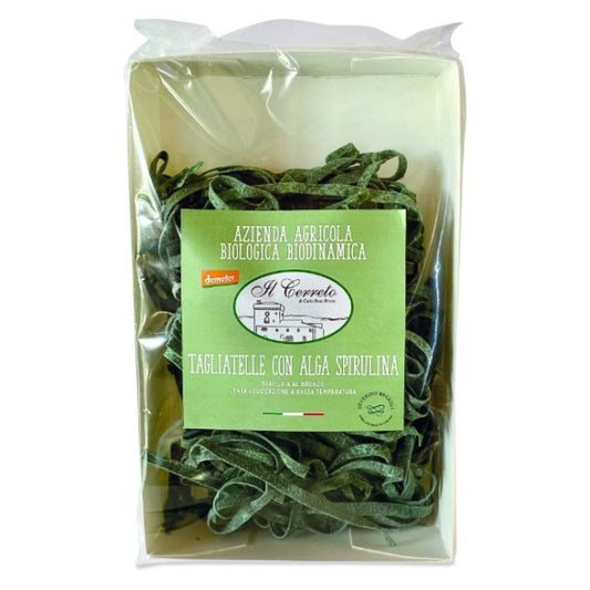 Tagliatelle alla spirulina bio 250 gr Il Cerreto