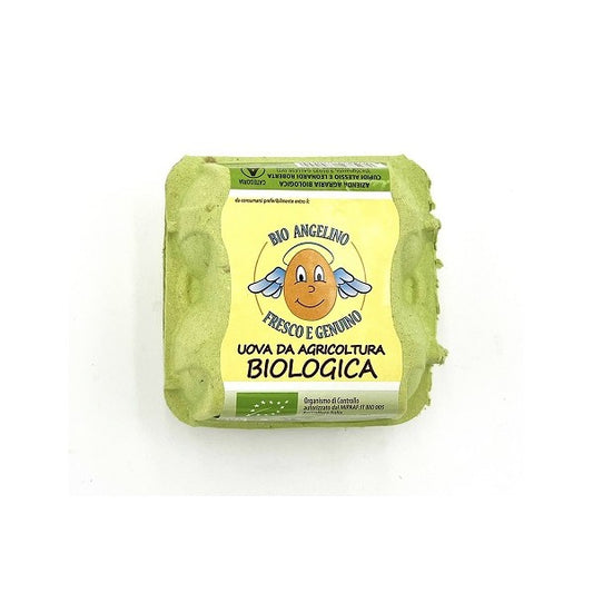 Uova biologiche 4 pz Fattoria Cupidi