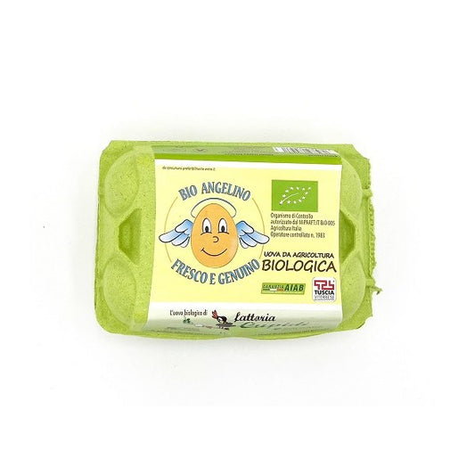 Uova biologiche 6 pz Fattoria Cupidi