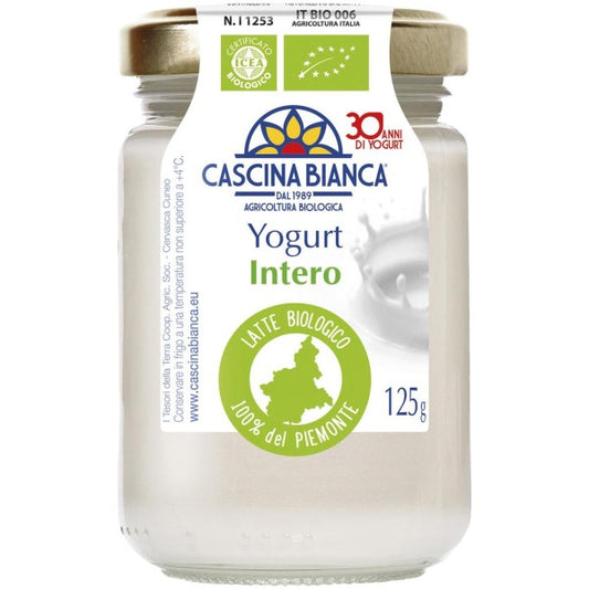 Yogurt Intero Naturale Bio 125 Gr