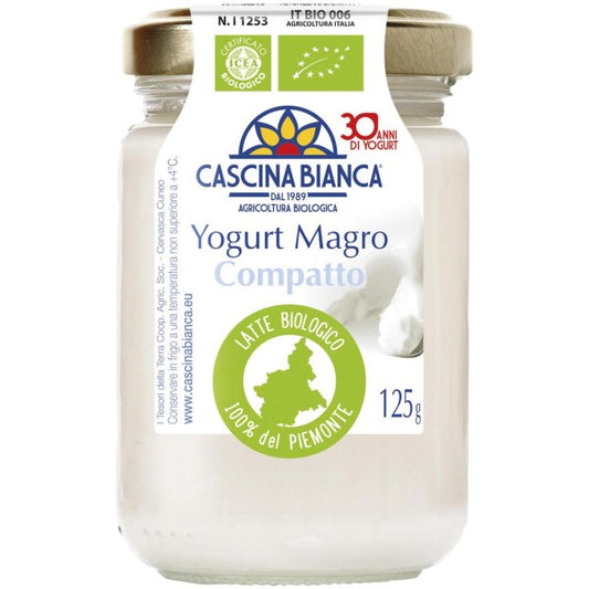 Yogurt magro Compatto Naturale Bio 125 Gr