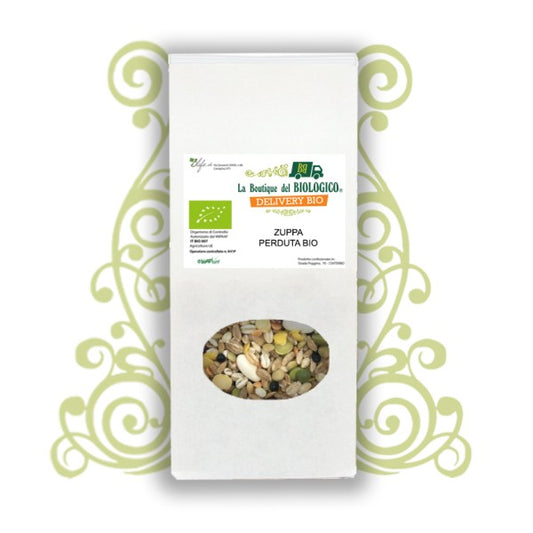 Zuppa perduta (farro, piselli e miglio) bio 400 gr